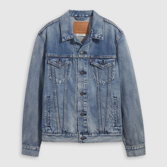 Levi’s Premium Denim Trucker Jacket XL – Unisex Fit, Oversized on Women - Picture 1 of 9